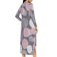 thumbnail image 5 of Batas de invierno para mujer, camisón cálido y camisón de invierno con cremallera y bolsillos, pijama holgado para mujer., 5 of 9