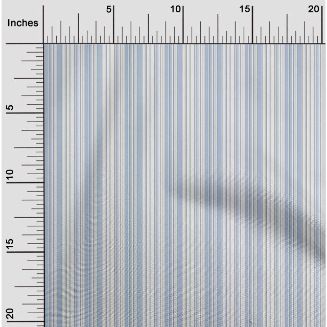 oneOone Cotton Flex Fabric Multicolor Stripe Printed Craft Fabric BTY 40 Inch Wide