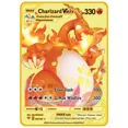 thumbnail image 3 of English Cards Gold DIY Metal Card Hard Iron Cards Pikachu Mewtwo Gx Charizard Vmax Package Game Battle Collection Gifts, 3 of 5