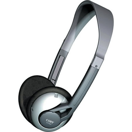 COBY CVH42 Deep Bass Lightweight Stereo Headphones