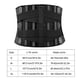 thumbnail image 3 of Cinturón de soporte lumbar para la cintura - Banda elástica de soporte para la espalda (M) Negro JShteea Para Estrenar, 3 of 9