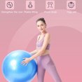 thumbnail image 4 of Yoga Ball for Fitness, Birthing, or Workout Burst & Non-Slip, Gym Quality Balance Ball-blue, 4 of 5