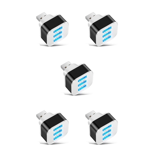 crativent Charger USB Hub USB2.0 Electronic Charging Expander Splitter Adapter Office Circuit for Protection Extender for Phone 1PC 5Set