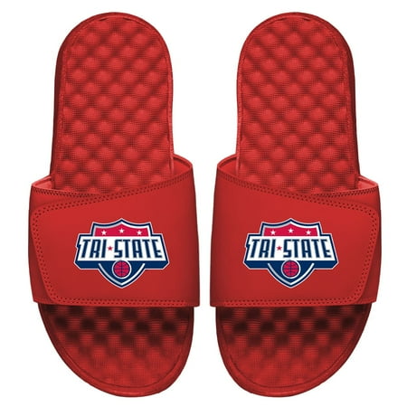 

Men s ISlide Red Tri-State Primary Logo Slide Sandals