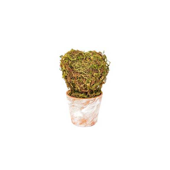 Creatives Mini Christmas Tree Heart Shaped Desktop Ornament Festive Potted Decor Decoration Ornaments