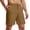 05# Brown, variant on Men's Lightweight Golf Shorts Stretch Quick Dry Casual Work Dress Shorts with Pockets Brown XXL