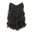thumbnail image 4 of Extensión de cabello,Extensión de cabello ondulado sintético Pieza de cabello ,Extensiones de cabello ondulado con clip para mujeres,Piezas de cabello sintético, 4 of 10