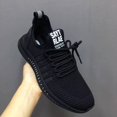 thumbnail image 1 of Zapatillas deportivas para hombre, zapatillas para correr, antideslizantes, huecas, de malla transpirable, informales, para correr, de moda coreana, para estudiantes, deportivas para hombre, 1 of 6