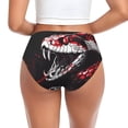 thumbnail image 3 of Womens Underwear Fierce Red Viper Graphic Art Cuteness No Show Seamless Underwear for Women, Soft Stretch Women's Panties, Hipster Ladies Panties Bikini Underwear Briefs, 3 of 6