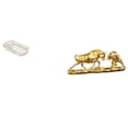 thumbnail image 1 of Elegante Bandeja De Comida Y Fruta Con Figura De Toro, Obra De Arte Moderna, Escultura De Vaca China Para Tocador De Baño Y Decoración De Escritorio., 1 of 8