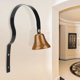 thumbnail image 4 of Dörrklocka Väggmonterad metallaffärsinnehavare Pet Training Bell Svart 40mm, 4 of 5