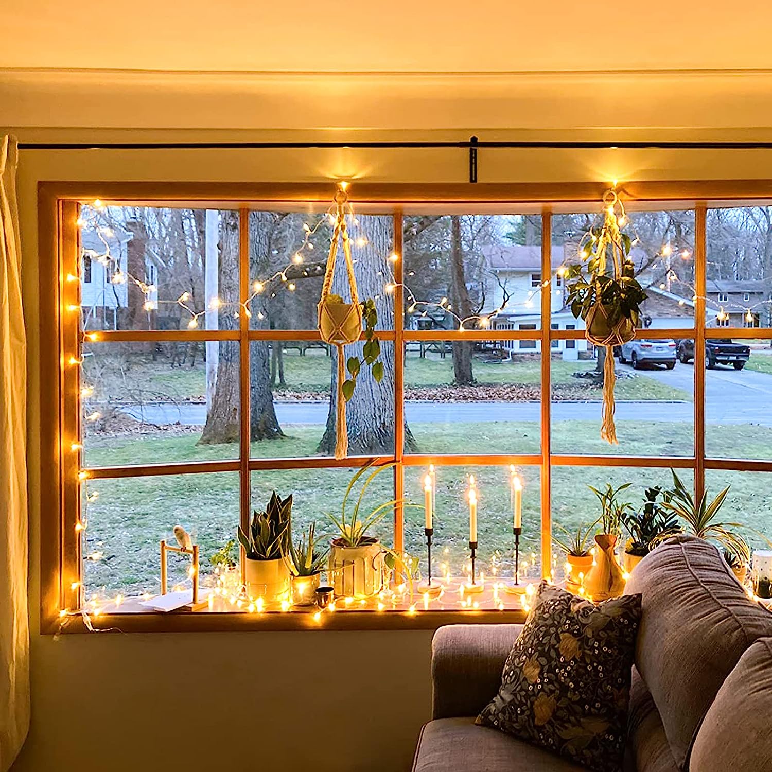 JMEXSUSS 33-Foot 100-LED Connectable Christmas String Lights photo 3
