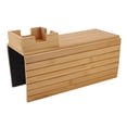 thumbnail image 1 of Couch Armrest Tray, Foldable Sofa Arm Tray Table Simple Installation  for Drink Phone, 1 of 7
