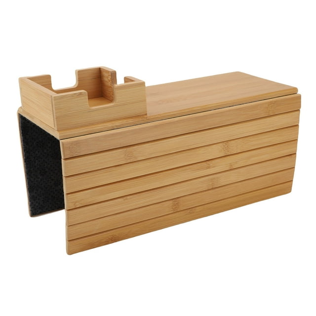 Couch Armrest Tray, Foldable Sofa Arm Tray Table Simple Installation for Drink Phone