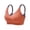 06# Saffron, variant on Qwertyu Womens Plus Size Sports Bras Seamless Wireless Breathable Bras Stretch Comfy Running Yoga Bras Complexion 38