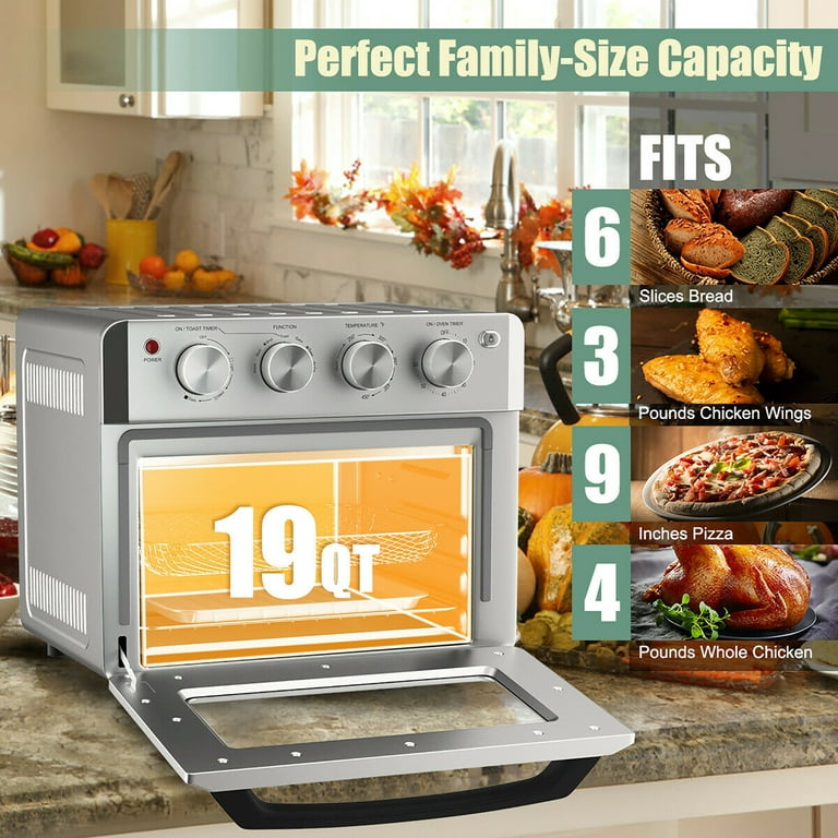 Air Fryer Toaster Oven 7 in 1 Air Fryer Oven Combo Family Size Convection  Oven 360 Air, 1 unit - Kroger