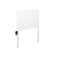thumbnail image 4 of AFI NoHo Modern Panel Wood Headboard, Twin, White, 4 of 6