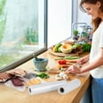 thumbnail image 4 of QUTETN 3pcs Vacuum Sealer Rolls  196.85inch Each - Durable Food Storage Bags for Sous Vide  Meal Prep & Bulk Storage - White  Ideal for Long-lasting Freshness  Vacuum Sealer Bags, 4 of 6