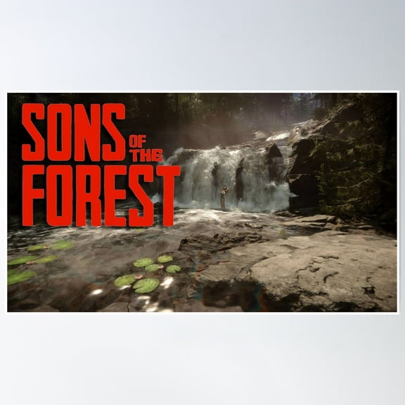 Sons Of The Forest Poster Wall Art, Modern Wall Decor, 8x12 UNFRAMED