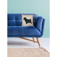thumbnail image 2 of Norfolk Terrier Dog Decorative Linen Throw Cushion Pillow Case with Insert, 2 of 6