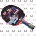 thumbnail image 2 of Butterfly RDJ S2 Shakehand Table Tennis Racket | RDJ Series | Good Spin, Better Speed & Even Better Control! | Recommended for Beginning Level Players, Red and Black, 2 of 6