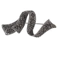 thumbnail image 2 of Vintage Rhinestones Brooch Lapel Pin Scarf Clothes Decoration Accessory, 2 of 7