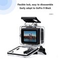 thumbnail image 3 of 40 meters GoPro Hero 9/10 waterproof protective lens shell GoPro underwater diving case submarine protection shell covers, 3 of 5