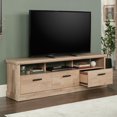 thumbnail image 2 of Sauder La Collection Aspen Post Crédence Télévision en Finition Prime Oak, 2 of 9