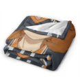 thumbnail image 2 of Haikyu Blanket, Anime Throw Blanket For Bed Sofa Couch, Super Soft Flannel Blanket For Bedroom Livingroom, 60"X50", 2 of 9