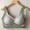Green, variant on Seamless Bra for Women with Fixed Cups, Contrast Sponge Underwire, Soft Support and Breathable Fabric for Daily Wear