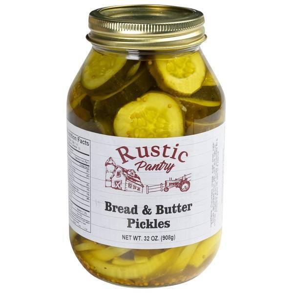 Rustic Pantry Bread N Butter Pickles 32oz