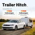 thumbnail image 2 of KOJEM Trailer Tow Hitch 2 Inch Receiver Compatible with 2005-2018 Volkswagen Jetta Sedan 2010-2014 Volkswagen Golf Wagon, 2 of 9
