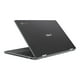 image 6 of ASUS Chromebook Flip C214MA YS02T - Flip design - Intel Celeron N4000 / 1.1 GHz - Chrome OS - UHD Graphics 600 - 4 GB RAM - 32 GB eMMC - 11.6" touchscreen 1366 x 768 (HD) - Wi-Fi 5 - dark gray - with 1 year Domestic ADP with product registration