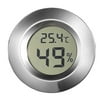 Visol VAC717 Modern Small Circular Digital Hygrometer