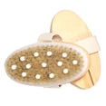 thumbnail image 3 of 2 en 1 Cepillo de cuerpo de cerdas naturales de madera Masajeador depurador de baño seco y húmedo Ehuebsd Cuidado Belleza, 3 of 8