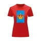 thumbnail image 1 of Playera Unisex De La Corona De La Loteria Mexicana Color Rojo Talla Chica Marca Emil SaEs, 1 of 4