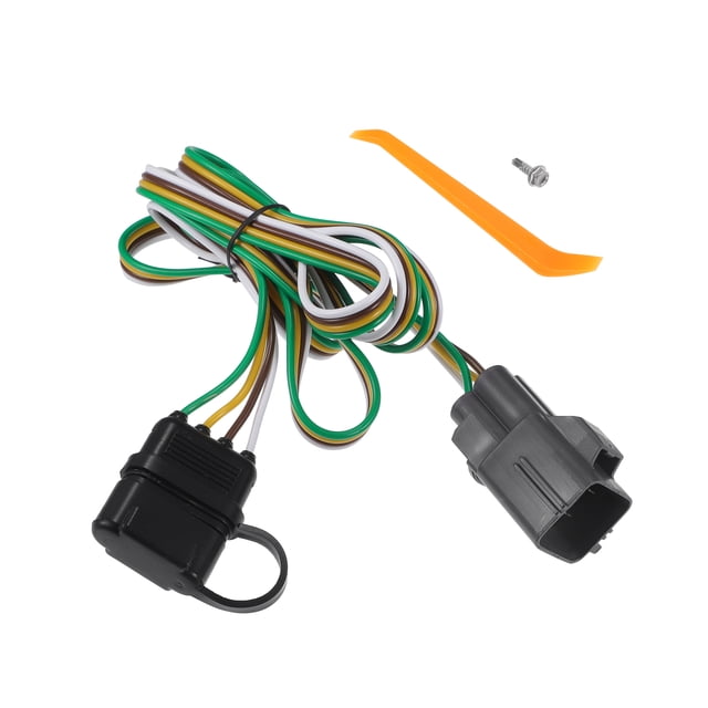 1 Juego de Kit de Arnes de Cableado de Remolque de 4 Pines para Buick Envision para Chevrolet Blazer Negro
