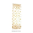 thumbnail image 4 of Yhmxh Outdoor Floral Sheer Curtain Panel, Rod Pocket Light Filtering Semi Transparent Waterproof Drape, Sunflower Pattern Breathable Privacy Curtain for Patio, Porch, Balcony, 1 Panel 39.37x78.74in, 4 of 6