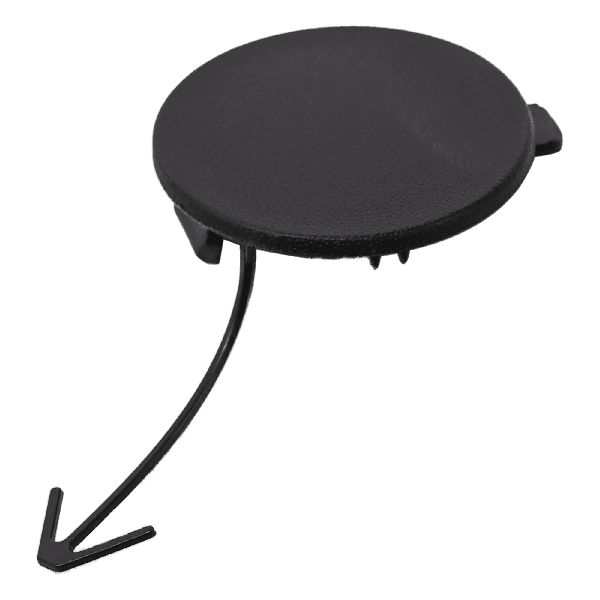 Tow Eye Cover Compatible with 2013 Hyundai Santa Fe; 2013 Hyundai Santa Fe XL Passenger Side