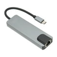 thumbnail image 4 of USBCHUB,USB C HUB 5 Hub de interfaz multimedia de alta definición Hub USB para computadora portátil Características de vanguardia, 4 of 8