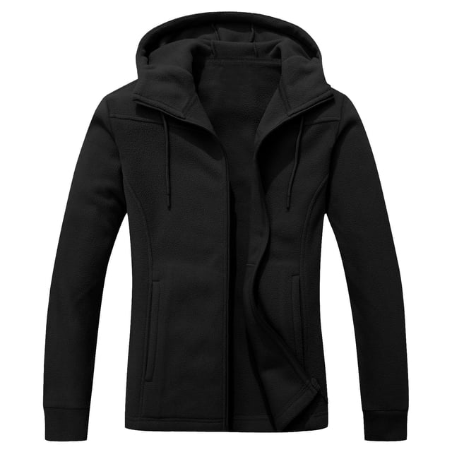 Puntoco Chaqueta Informal De Manga Larga Con Cremallera Y Bolsillos Sólidos Para Mujer A La Moda, Abrigo, Blusa, Prendas De Vestir Con Capucha