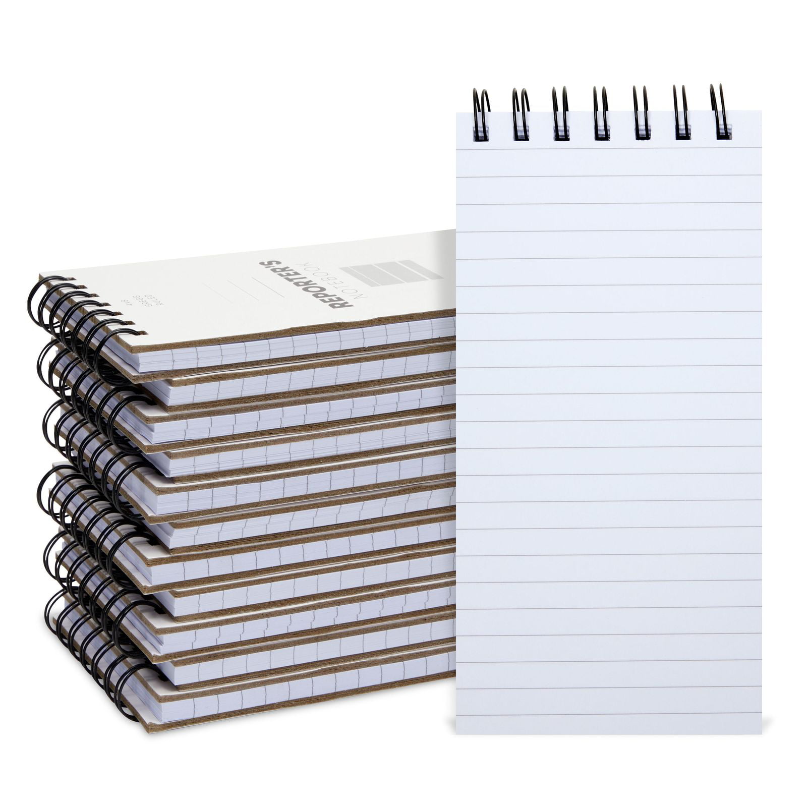 Police Field Interview Notebook 3.75 X 6 Pocket Sized Spiral For Public Safety 