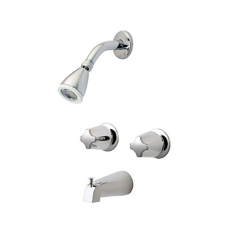 Price Pfister Chrome Shower - Pfister 03 Series Two Handle Tub And Shower Chrome