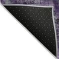 thumbnail image 3 of Addison Rugs Chantille Indoor/Outdoor Transitional Lines Purple Washable Round Rug, 8' x 8', 3 of 6