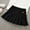 Black, variant on Dpytoraw Girls Pleated Skirt School Skirt Mini Skirt Pleated Cheer Skirt Casual Skater Skirt Size 2-3 Years