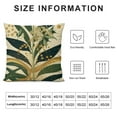 thumbnail image 5 of COMIO  Spring Throw Pillow Covers for Living Room Decorative Gold Green Tree Leaves Throw Pillow Cover Outdoor Home Bedroom Sofa Cushion Decor Covers, 5 of 5