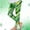 Green, variant on Avrnliq Girls St. Patrick's Day Green Leggings, Shamrock Print Stretch Fabric for Girls 3-12 Years,Size 5 T