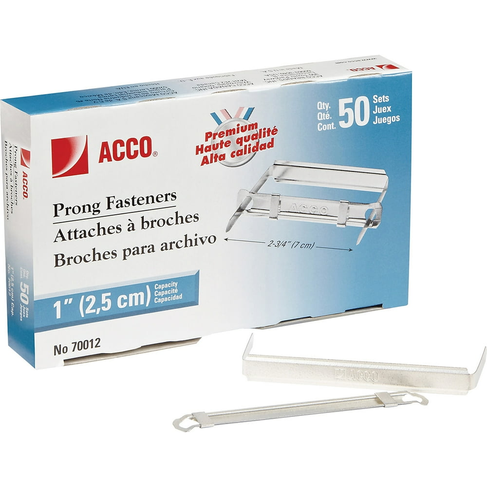 ACCO Premium Prong Fasteners