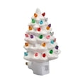 thumbnail image 2 of Luz de noche para de Navidad, decoración navideña, regalos encantadores de cerámica, luz de noche para de Navidad de estilo vintage para Blanco, 2 of 9