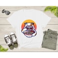 thumbnail image 4 of Cute Cow Mascot Eating Japanese Ramen Noodle Retro Sunset T-Shirt Ramen Lover Gift T Shirt for Men Women Kids Boys Girls Graphic Tshirt, 4 of 8
